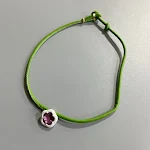Colar feminino de couro com design geométrico de diamante, estiloso, simples e com personalidade. Adicione um toque único ao seu look. — foto 5