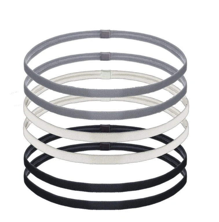 Faixa de cabelo esportiva elástica de silicone para yoga e esportes, estilo doce. Confortável, durável e perfeita para diversas atividades. — foto 4