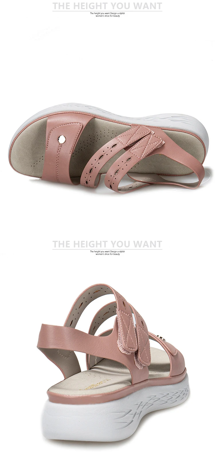Title 2, Womens Flip-flops Outdoor Wear Flat Slope Heel...