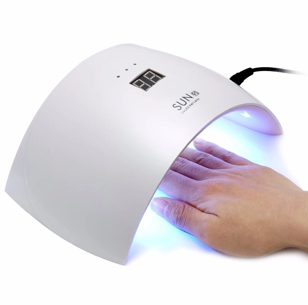 Lampada per unghie UVLED a doppia fonte di luce per fototerapia. Asciugatura rapida e risultati professionali per la manicure. — foto 6