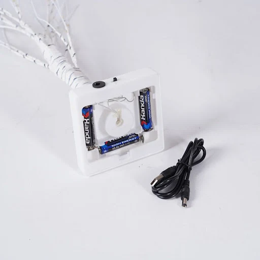 Title 2, Easter Tree LED Night Light Birch Tree with Cop...