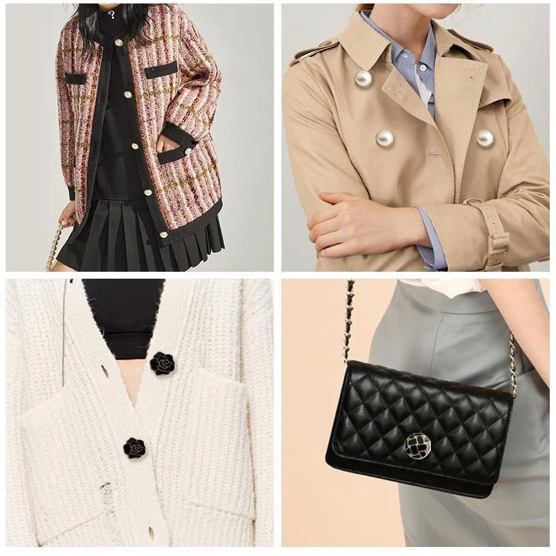 Title 2, Tuck up clothes small brooch for instant style....