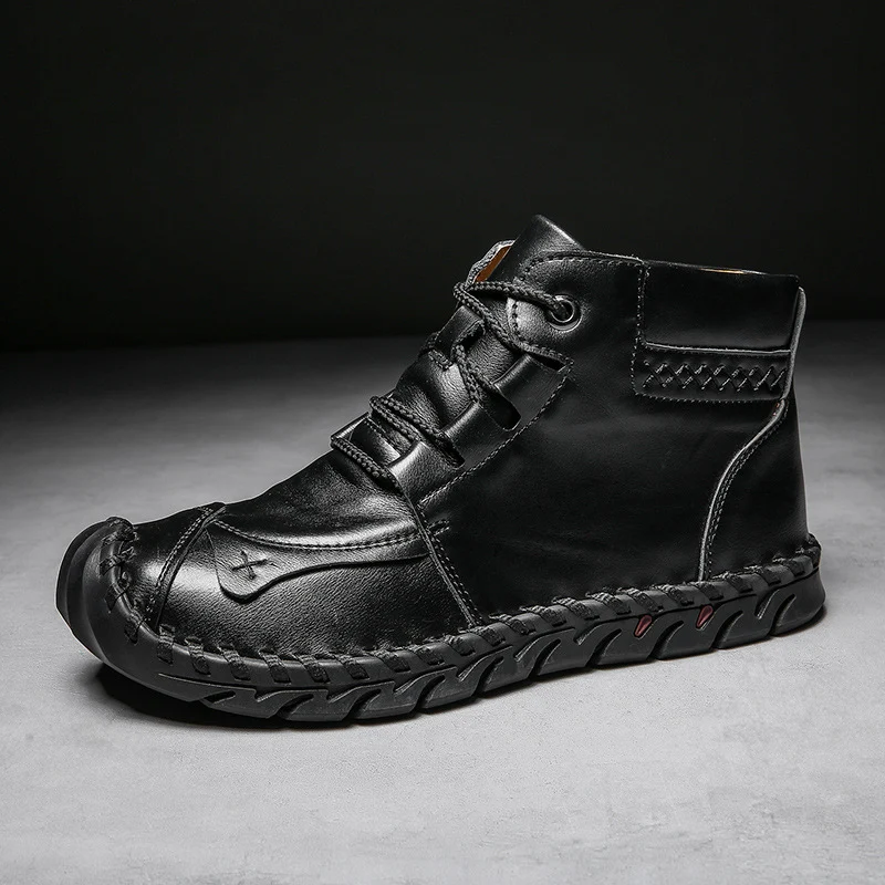 Title 4, Leather mens casual shoes, offering comfort an...