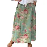 Vestido Casual Retro Floral para Vacaciones Elegante y Cómodo Perfecto para un Estilo Relajado en Días Soleados y Celebraciones Especiales — foto 3