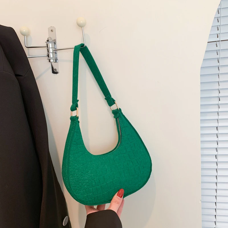 Stone patroon schoudertas casual. Comfortabel onder de arm, ideaal voor dagelijks gebruik. Stijlvol en praktisch, perfect voor je essentials. — foto 12