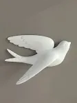 White large facing right