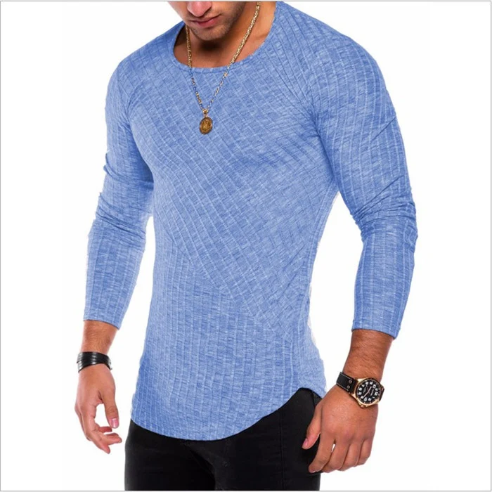 Title 2, Camisa com barra e costura em cor sólida, perfe...