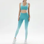 Conjunto Fitness Esportivo Feminino Top Alto e Calça Yoga para Treino. Conforto e Suporte para Yoga, Fitness e Atividades Esportivas — foto 7