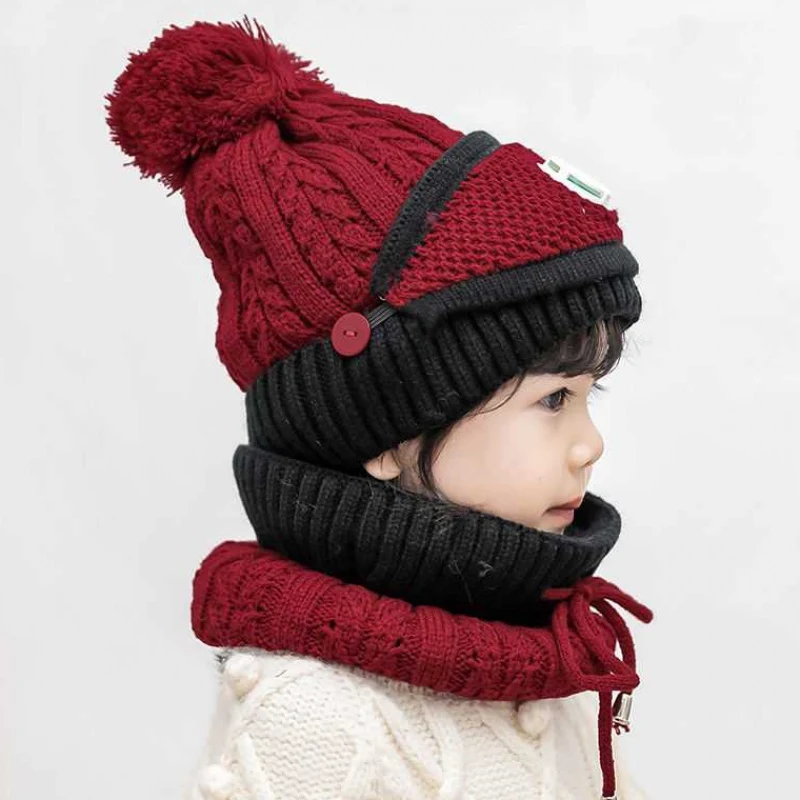 Title 1, Gorro y bufanda infantil de dos piezas.