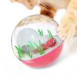 Mimi Self-Hi Electric Fish Tumbler Cat Toy, a funny cat ball that provides interactive entertainment and encourages play — photo 1
