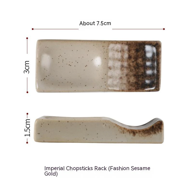 Ceramic Chopsticks Shelf for Hotel & Restaurant Table Settings. Elegant Chopstick Rest, perfect for holding chopsticks o — photo 10