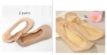 3D Boog Voetmassage Gezondheidszorg Vrouwen Zomer Sokken Ijs Zijden Sokken Ondiepe Mond Silicagel Onzichtbare Slippers Voetverzorging — foto 56
