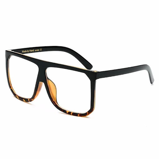 Title 1, Damskie okulary przeciwsłoneczne z dużą oprawką