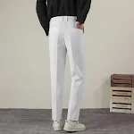 Heren Casual Pantalon Rechte pasvorm Draagcomfort en stijl voor dagelijks gebruik Veelzijdig en geschikt voor diverse gelegenheden Modern en tijdloos design — foto 6