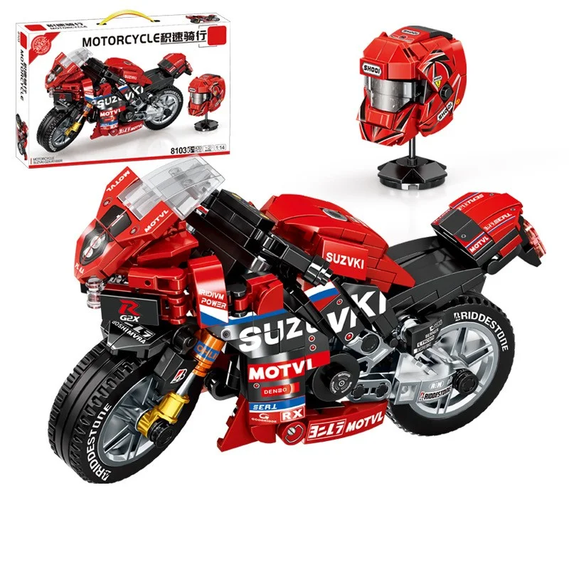 Motorcycle Model Children's Educational Toy Boy Gift Encourages Learning Realistic Design Fosters Imagination Durable Co — photo 8