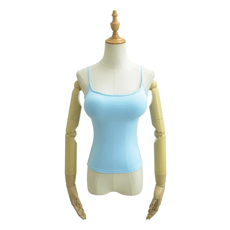 Title 9, Dopamine Hot Girl Double Layer Camisole with Ch...