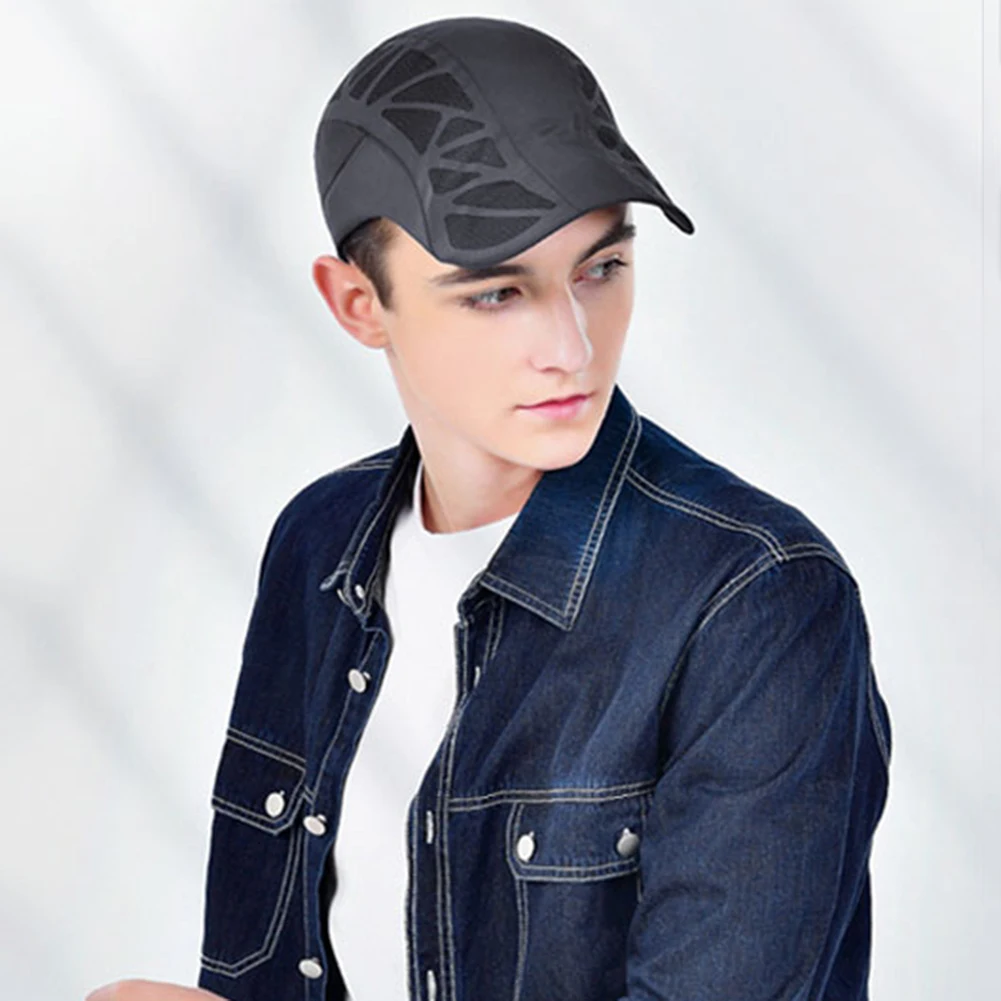 Title 12, Mens Mesh Beret Hat Summer Breathable Quick Dr...