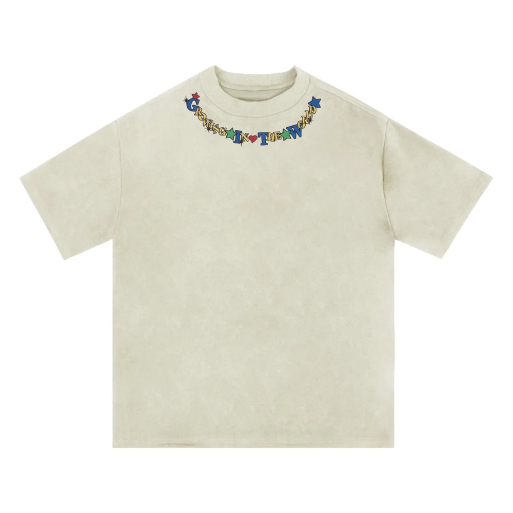 Title 9, Mens Embroidered Letter Crew Neck T-shirt, com...