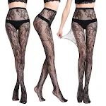 Base Stockings Semi-permeable Lace Sexy Polyester Stockings Net Pants — photo 10