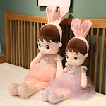 Boneca de Pelúcia Coelho Belle — foto 3