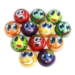 Children's Toy Foam Sponge Ball Solid Bouncy Ball Soft and Safe Playtime Fun Indoor Outdoor Play Promotes Active Play an — photo 2