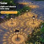 Lâmpada Solar de Jardim para Exterior Decoração de Paisagem Iluminação de Gramado com Energia Solar para seu Pátio — foto 5