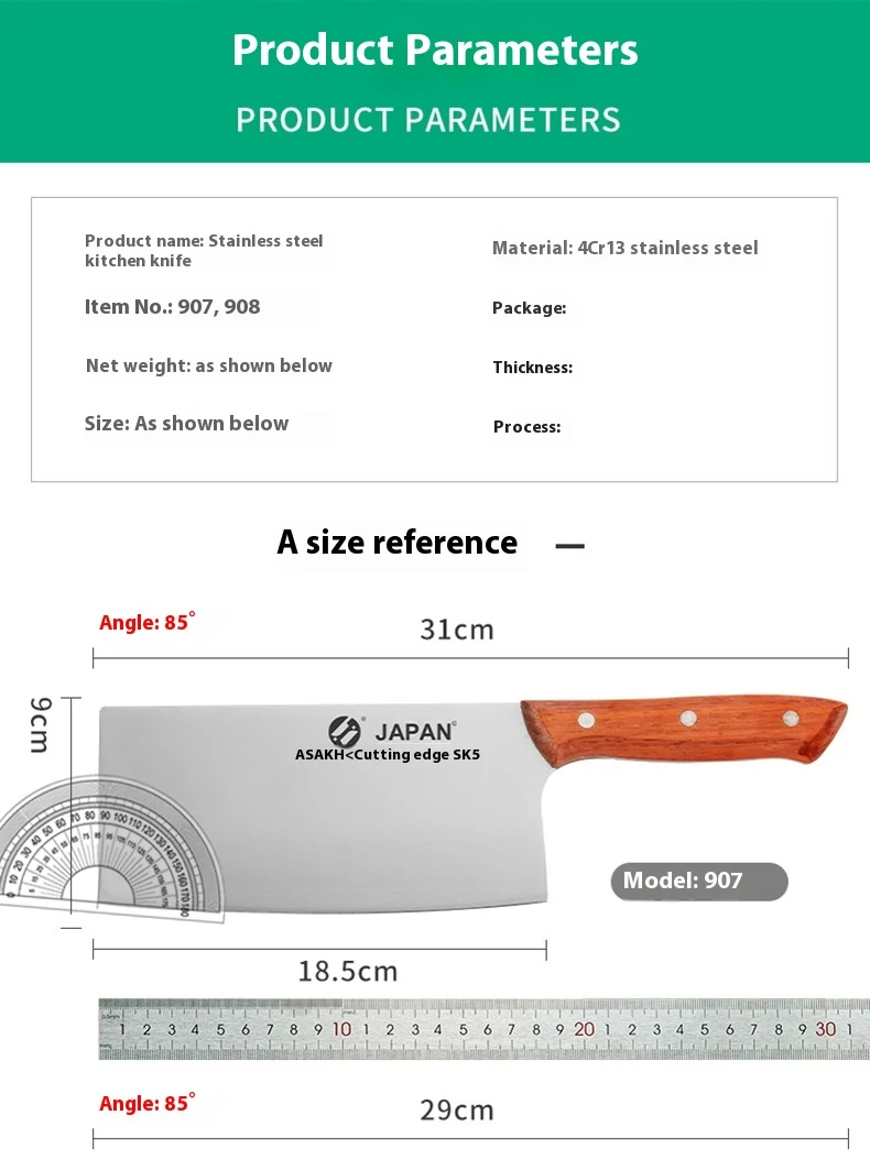 Title 5, Stainless Steel Kitchen Knife for precision cut...