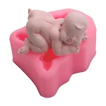 Molde de silicone para chocolate, gesso e argila leve. Crie doces e decorações incríveis, fácil de usar e limpar. — foto 1