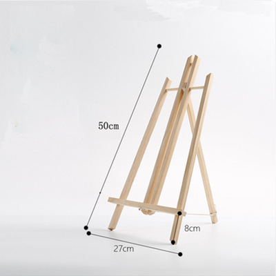 Title 3, Adjustable wood easel stand for painting and ar...