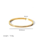 Pulseira de aço titânio estilo Ins com fivela de estrela de seis pontas, design moderno e durável, perfeita para um toque de sofisticação no seu dia a dia. — foto 11