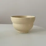 5inch beige gourd bowl