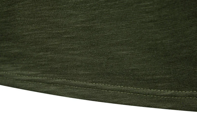 Title 7, Mens Slub Cotton Elastic Breathable Bottoming ...