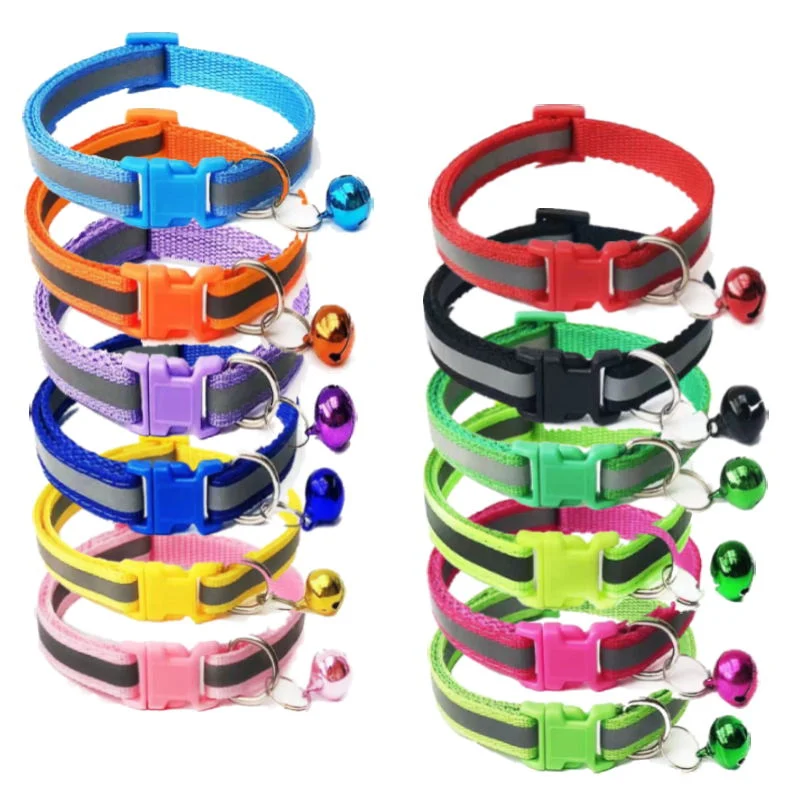 Title 2, 1PC Colors Reflective Breakaway Cat Collar Neck...