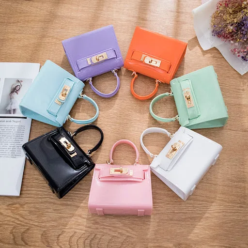 Title 3, Bolsa Jelly PVC Simples Feminina Perfeita para ...