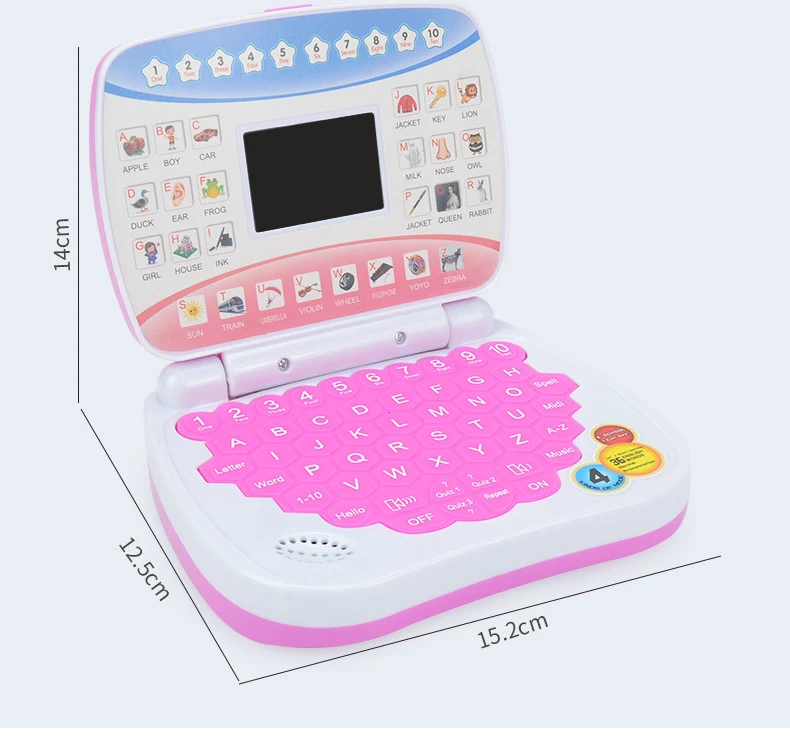 Brinquedo infantil com máquina de aprendizado e display LED musical. Estimula a educação interativa, desenvolvimento de habilidades e diversão. — foto 7