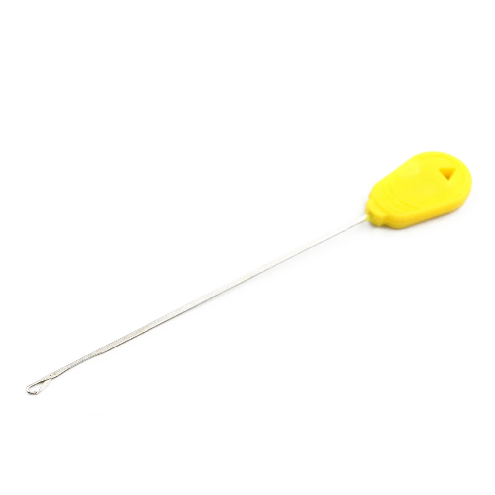 Aguja larga de cebo ABS para pesca Herramienta tejida a mano con anzuelo de ganchillo ideal para asegurar y ensartar cebos de forma eficiente. — foto 6