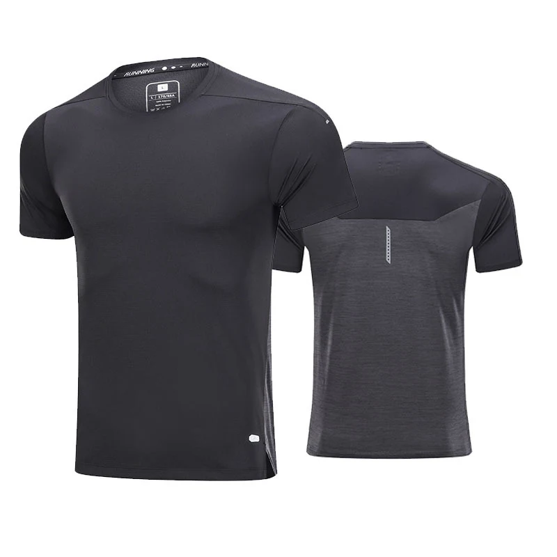 Camiseta de corrida leve, respirável, solta, com secagem rápida e elasticidade. Perfeita para treinos e corridas com conforto e performance. — foto 2