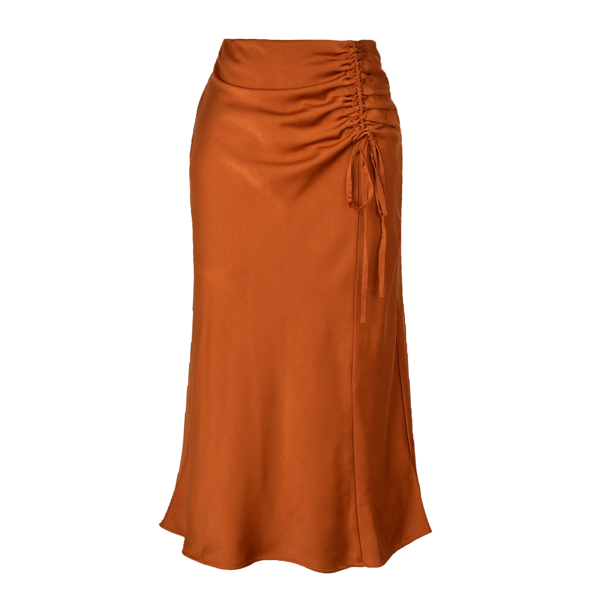 Women's Skirt High Waist Slimming Zipper Stylish Design Enhances Curves Comfortable and Flattering Silhouette Perfect fo — photo 1