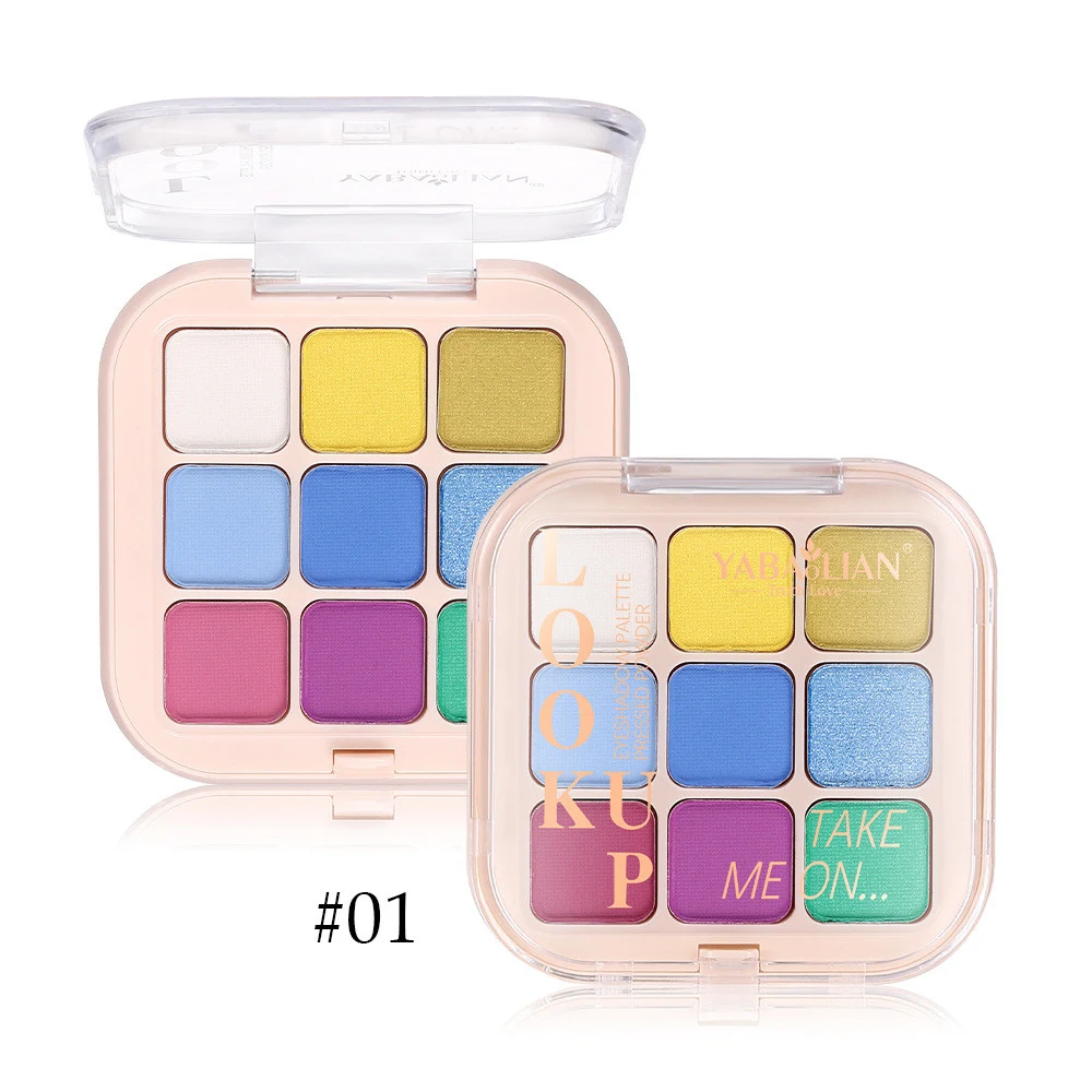 Title 2, 9-Color Eyeshadow Palette Makeup, Nine Colorful...