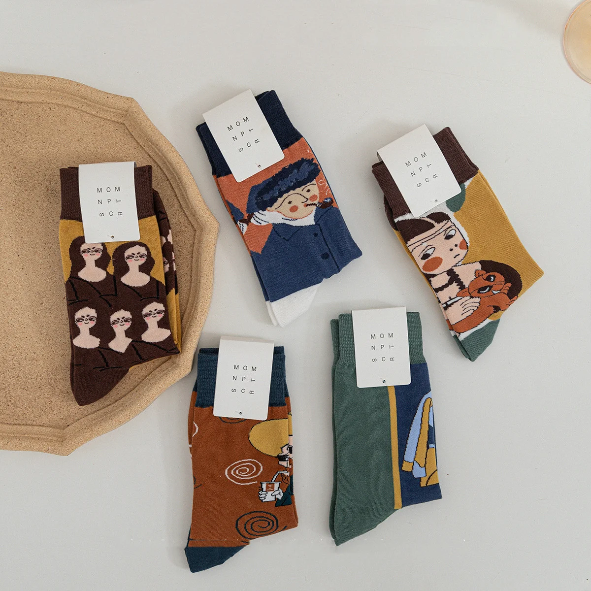 Title 8, Funny Face Fashion Street Couple Socks Men And ...