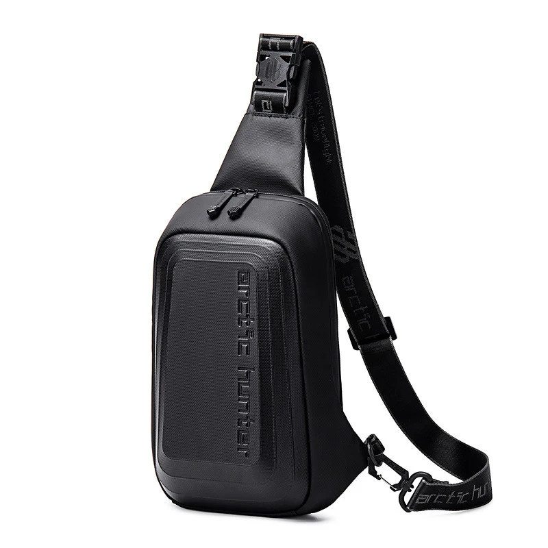 Bolsa mensageiro rígida EVA, repelente à água e resistente à pressão. Ideal para locomotiva e proteger seus pertences em qualquer situação. — foto 1