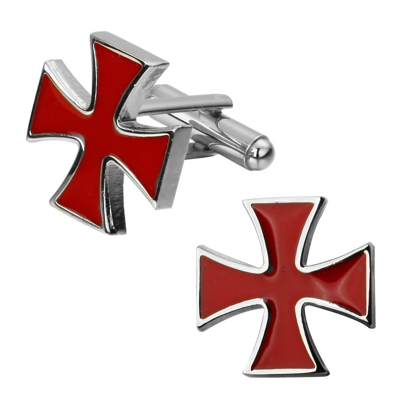 Abotoaduras de punho para camisa masculina Red Cross — foto 4