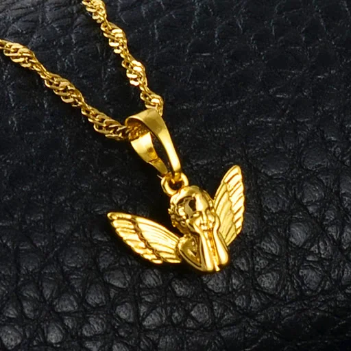 Title 3, Mini Colar com Pingente Anjo Bebê