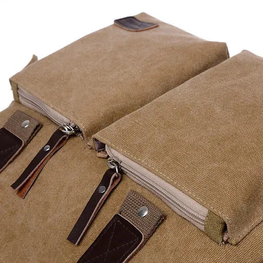 Title 10, Bolsa mensageiro de lona masculina casual. Perf...