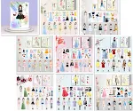 Magnetic Dressing Stickers Baby Clothing Stickers Book Toys Dress up fun with reusable stickers for creative play and le — photo 20