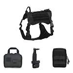 Outdoor Tactical Training Dog Clothes Large Dog Vest Camouflage Pet Vest Durable and functional canine wear for training — photo 1