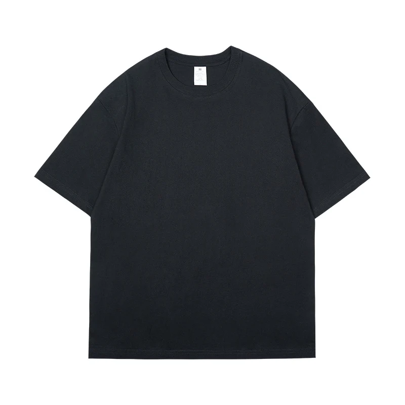 Pure Cotton Simple Men's Solid Color T-shirt. Comfortable, breathable, and perfect for everyday wear. A versatile wardro — photo 14