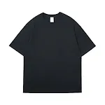 Pure Cotton Simple Men's Solid Color T-shirt. Comfortable, breathable, and perfect for everyday wear. A versatile wardro — photo 14