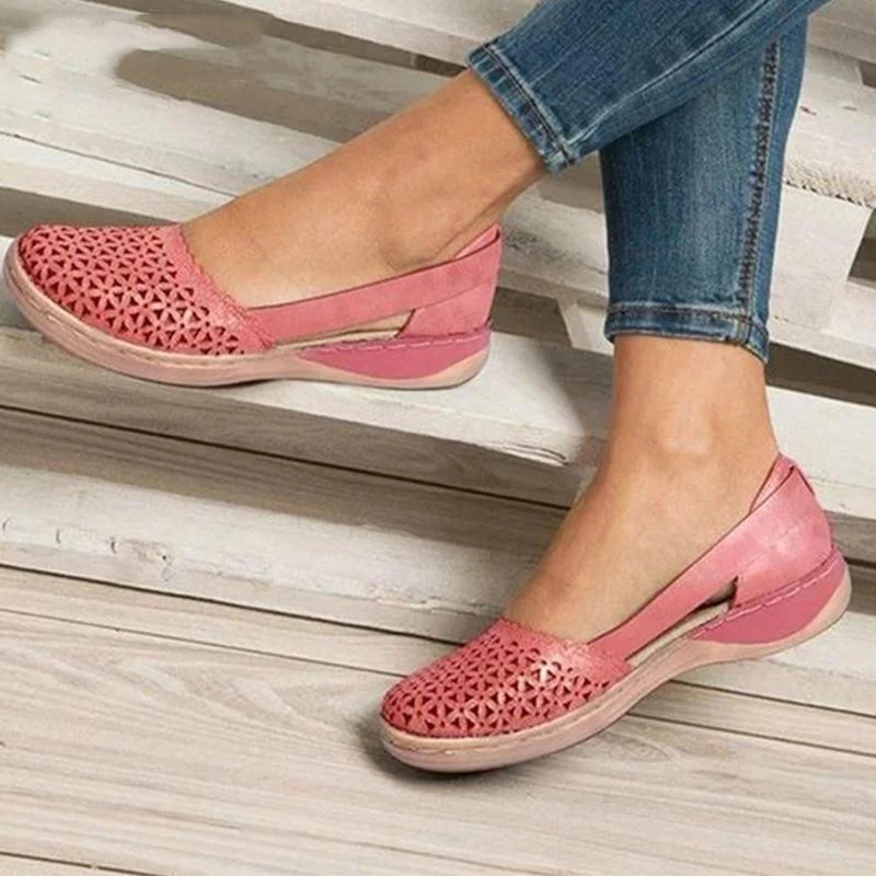Sandálias femininas Baotou vazadas, a escolha perfeita para o verão. Conforto e estilo em um design moderno e arejado. Leveza e elegância garantidas. — foto 3