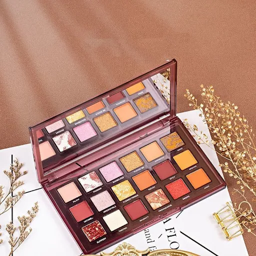 Title 3, 18 Color Eyeshadow Palette Matte & Bead. Perfec...